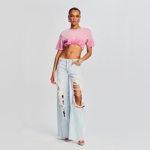 SER.O.YA Denim - SER.O.YA Mountain Wide Leg Jeans women’s  Size  29